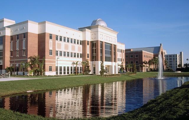 Outside view of Olin